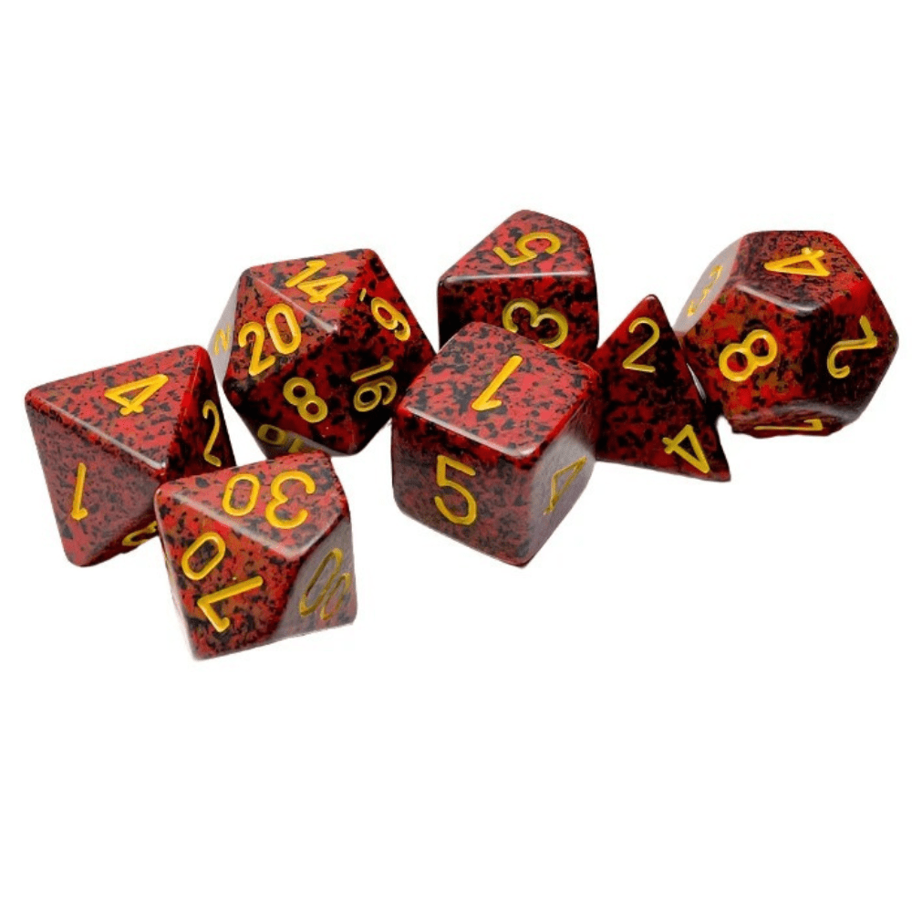 Chessex - Speckled Polyhedral 7 Dice Set - Mercury